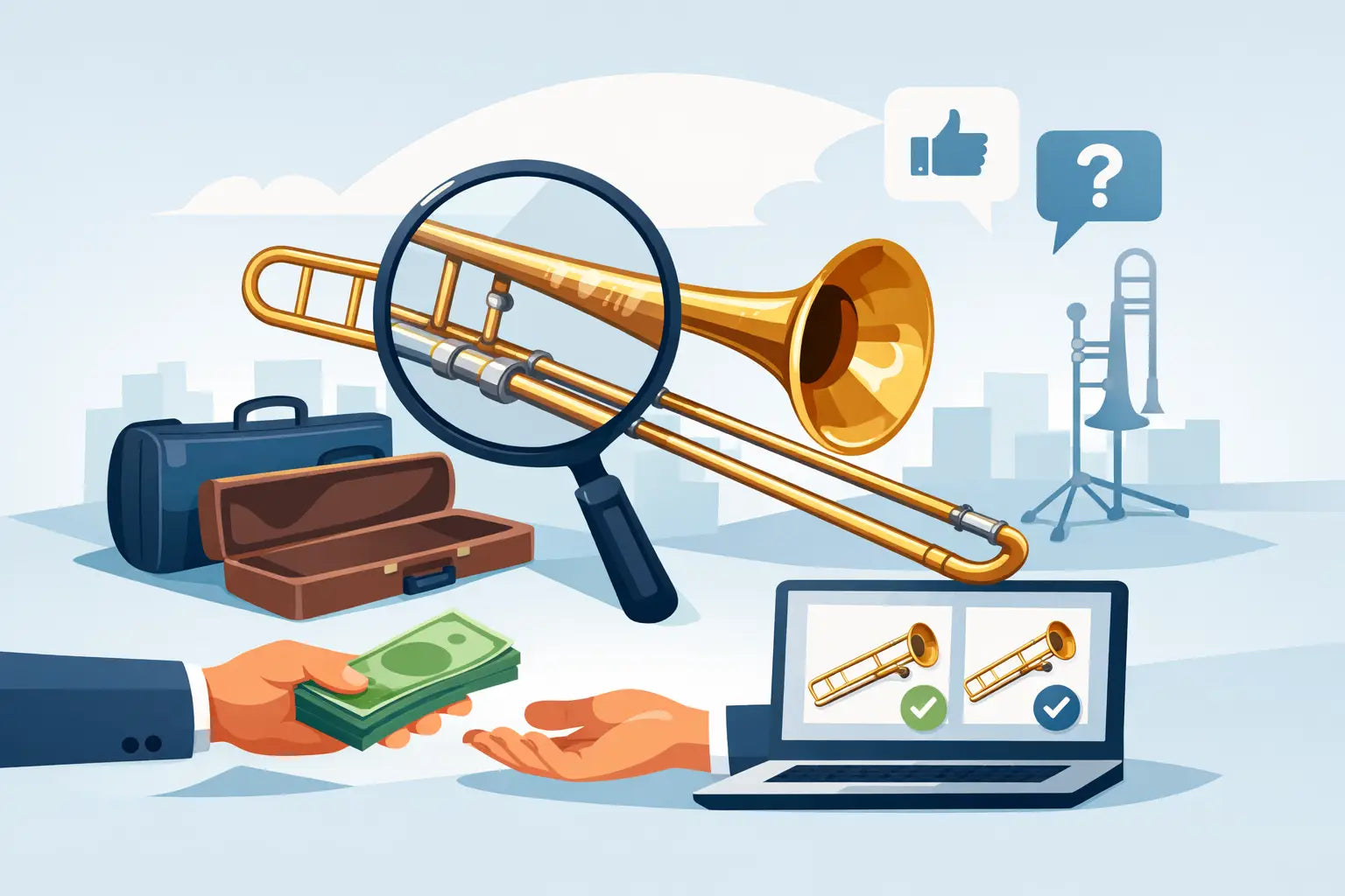 Gebrauchte Posaune kaufen ohne Fehlkauf