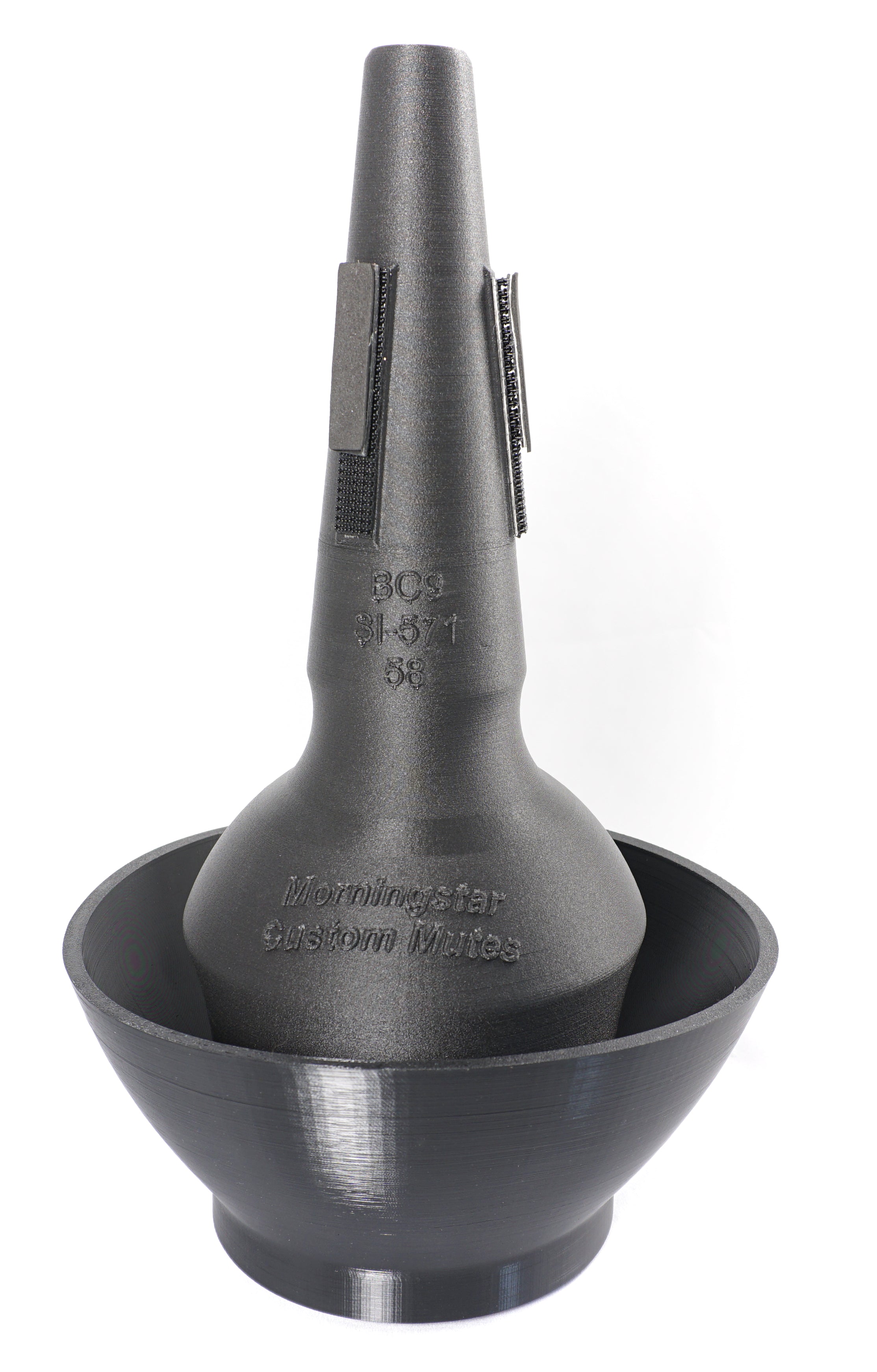 Morningstar cup mute for bass trombone / Copper bottom