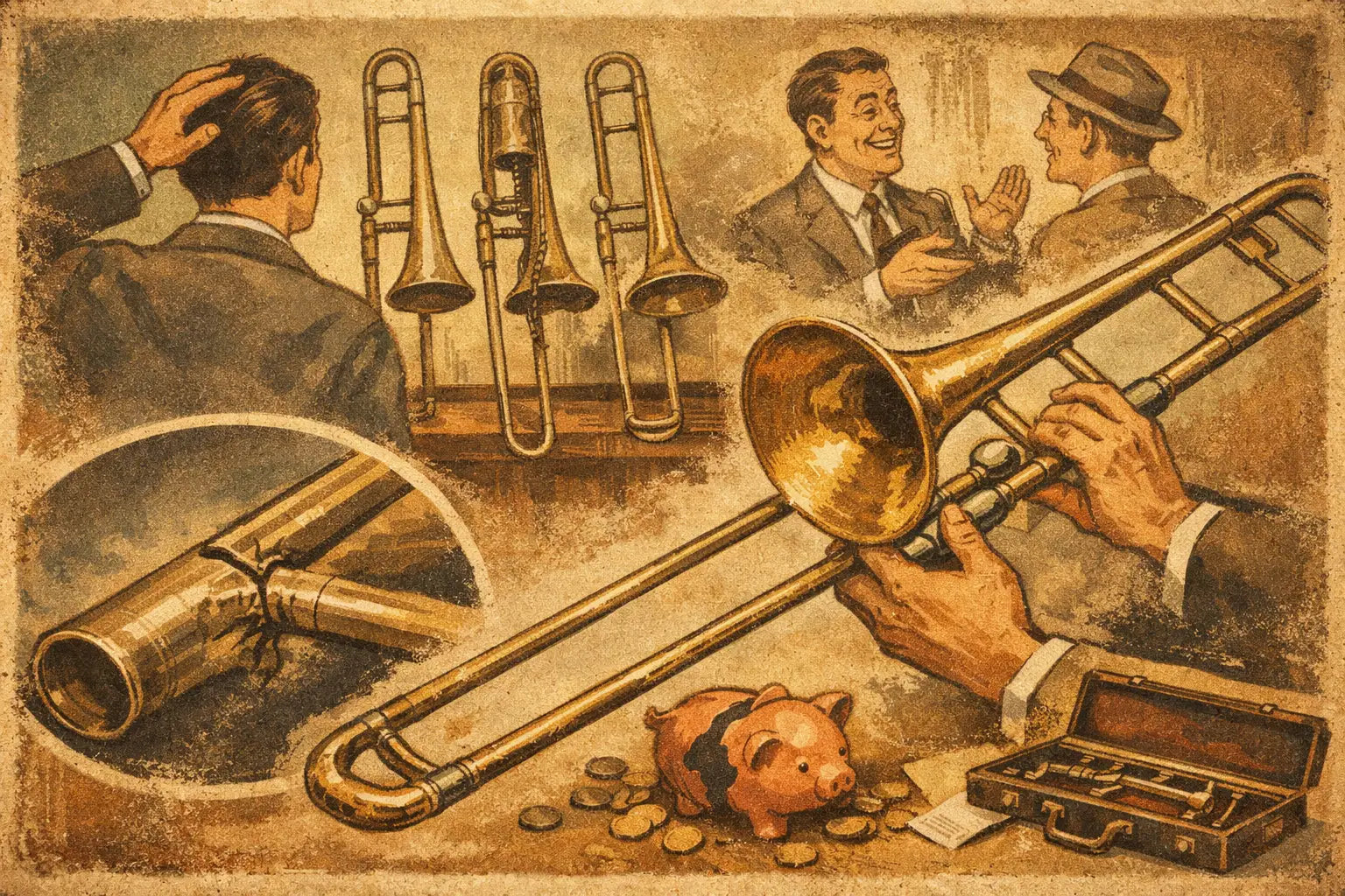 6 Fehler beim Instrumentenkauf von Posaunen