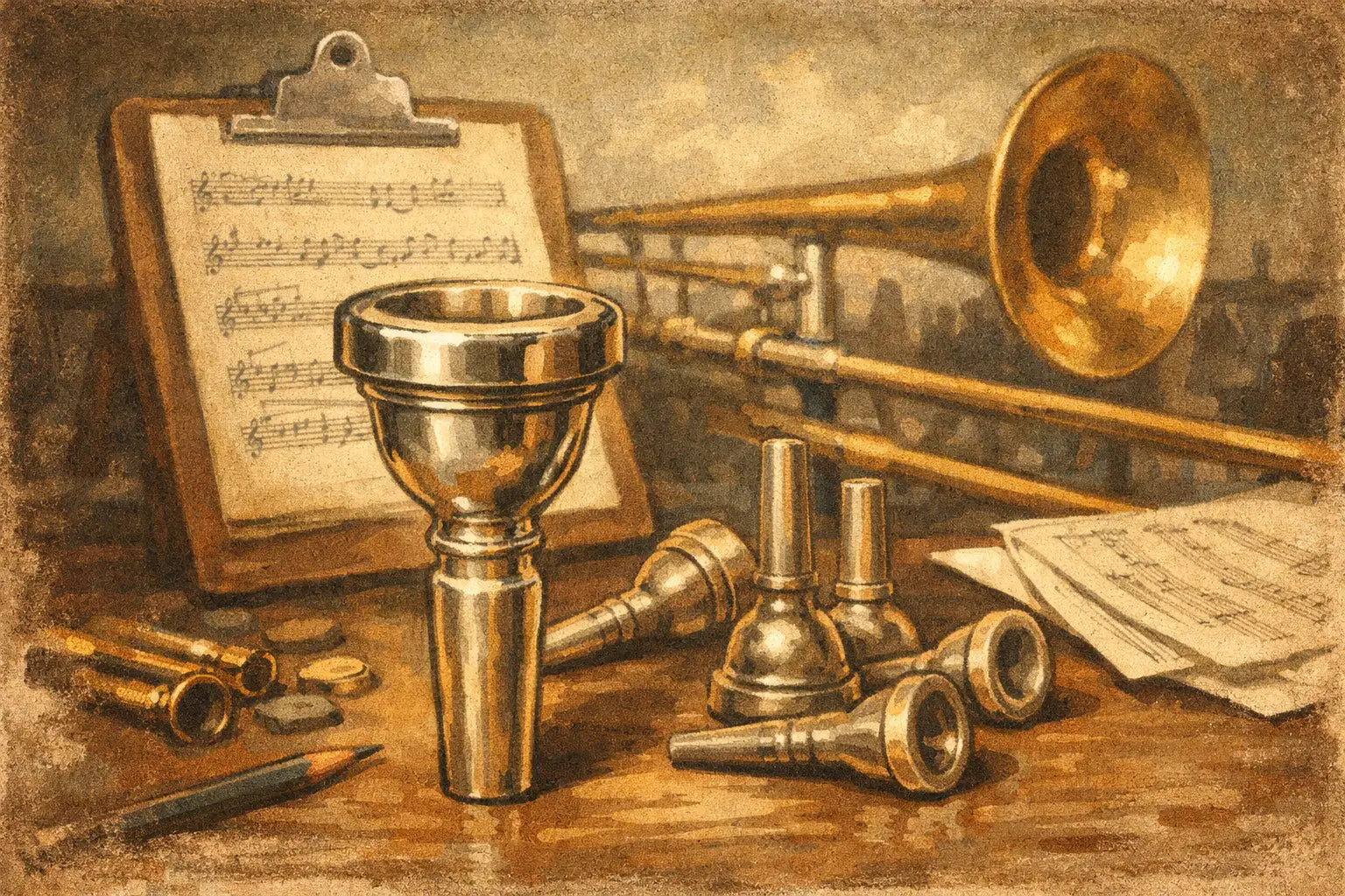 Mundstück für Orchesterposaune finden mit System
