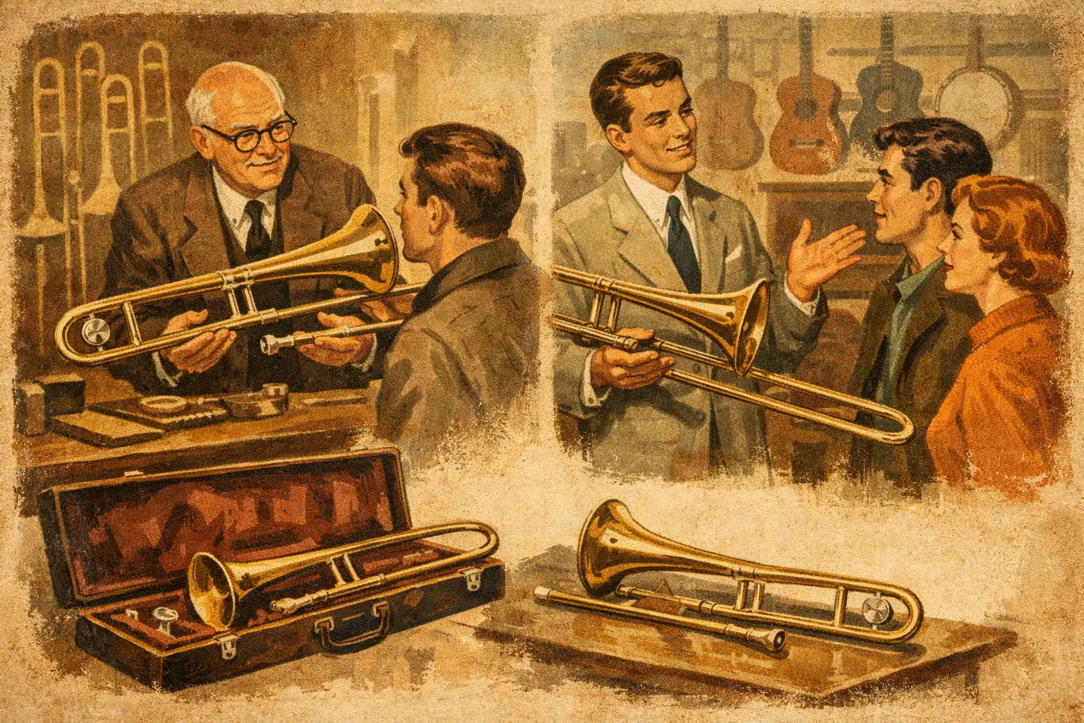 Posaunenkauf beim Spezialisten oder Musikhaus?