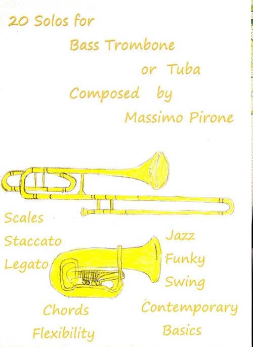 20 Solos für Bassposaune - image Pirone20Studies-500x686 on https://swisstbone.com